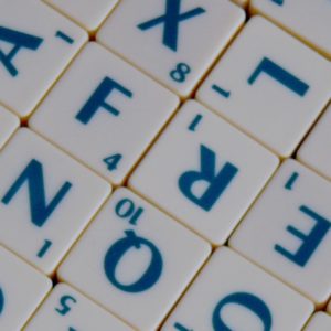 Scrabble-Steine
